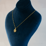 Dort-YaprakliiYonca-ozel-Tasarim-Altin-Kolye