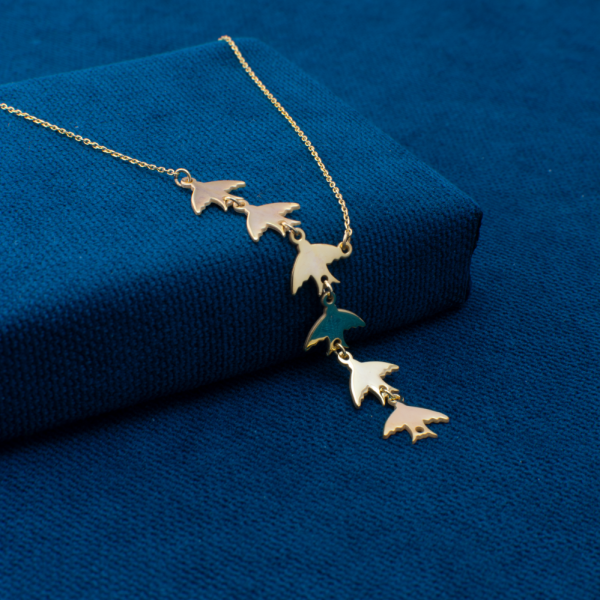 KussTasarimliiAltin-Kolye