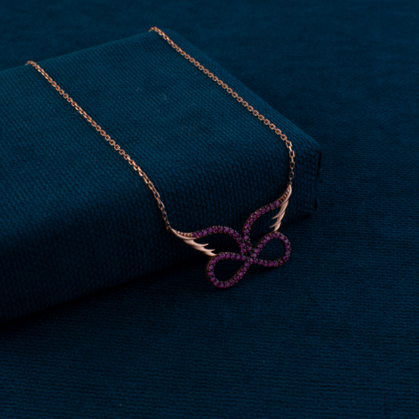 Mor-Kanat-TasarimliiRose-Altin-Kolye