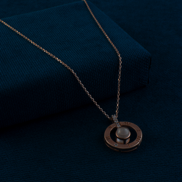 Romen-RakamliiRose-Altin-Kolye