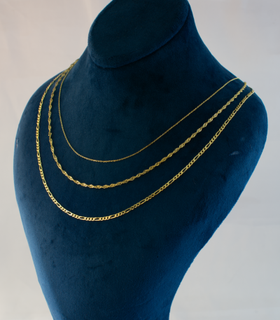 Zincir-Set-Altin-Kolye