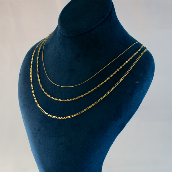 Zincir-Set-Altin-Kolye