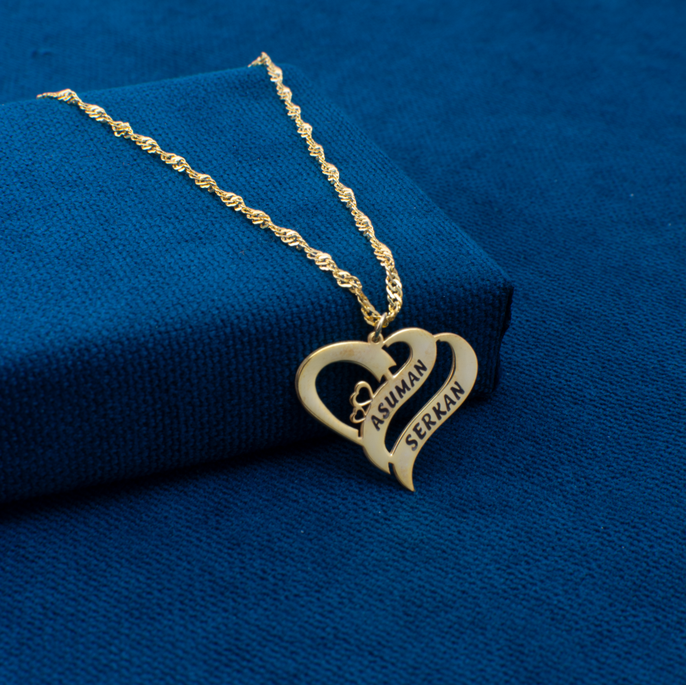 ciftlere-ozel--simli--cc-ce-Kalpli-Altin-Kolye