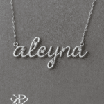 Kişiye Özel Taşlı Gümüş Kolye