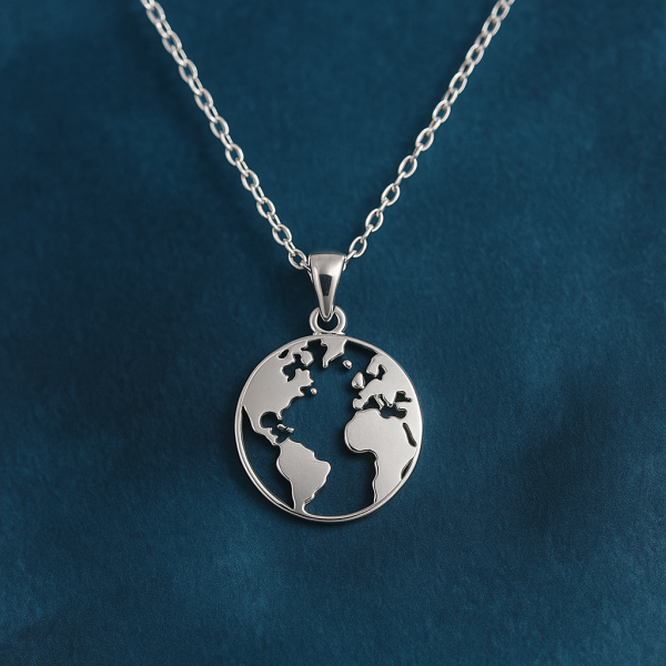Stellara Gümüş Dünya Kolye